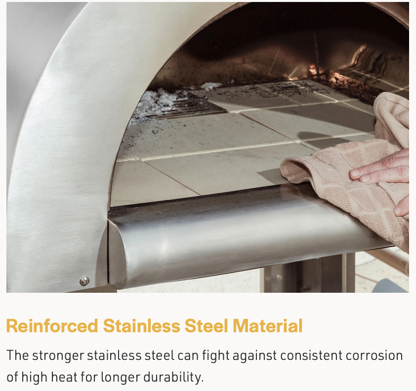 Empava Outdoor Wood Fired Pizza Oven