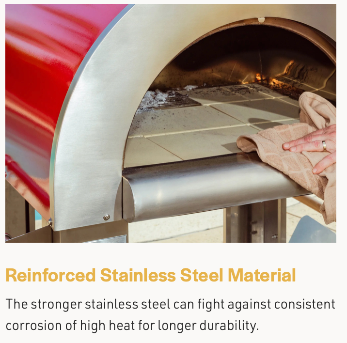 Empava Outdoor Wood Fired Pizza Oven