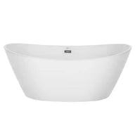 67" Freestanding Soaking Tub with Center Drain