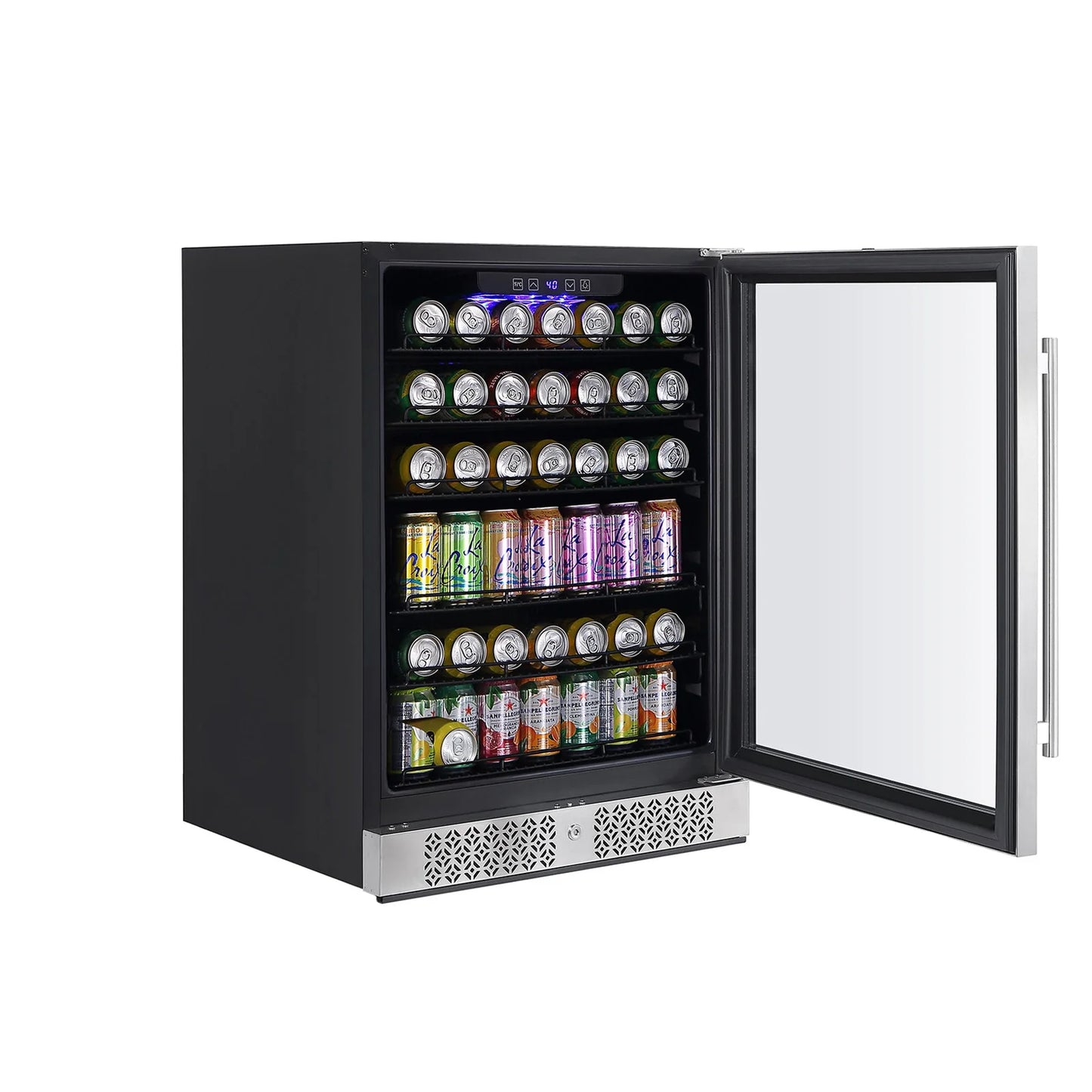 Empava 24 Inch Freestanding & Under Counter Beverage Fridge