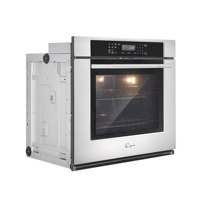 Empava 30" Electric Single Wall Oven and Air Fryer Combo
