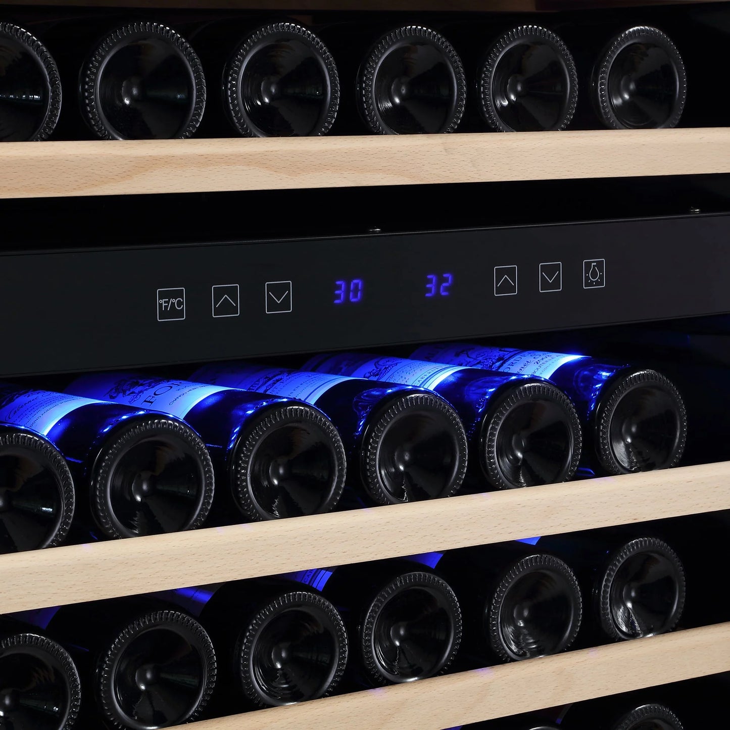Empava 55" Tall Dual Zone 100 Bottle Wine Fridge