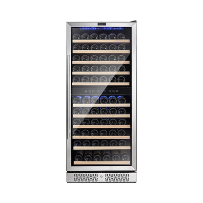 Empava 55" Tall Dual Zone 100 Bottle Wine Fridge