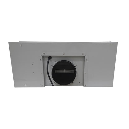 Forno Frassanito 36-Inch Recessed Range Hood, 450 CFM, Stainless Steel Baffle Filters, LED Lighting