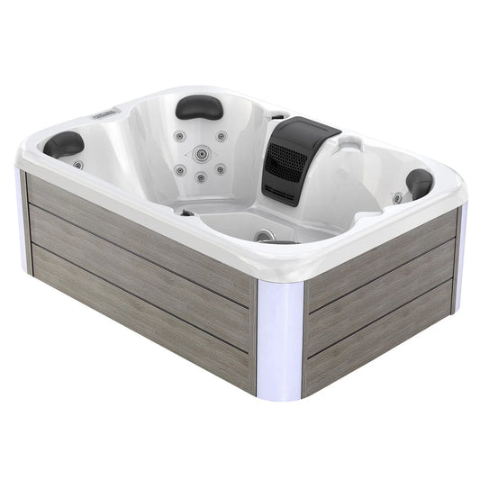 Luxury Freestanding 4-Person Rectangle Outdoor Hot Tub