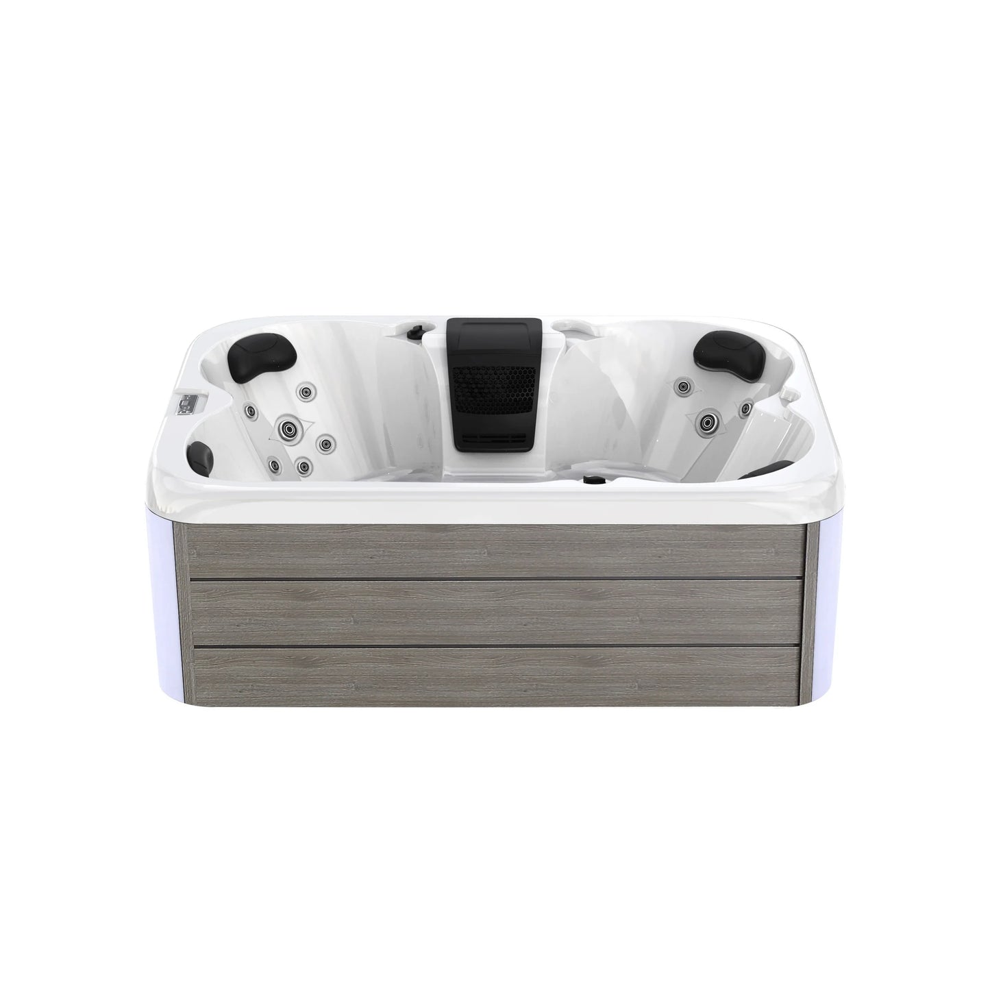 Luxury Freestanding 4-Person Rectangle Outdoor Hot Tub