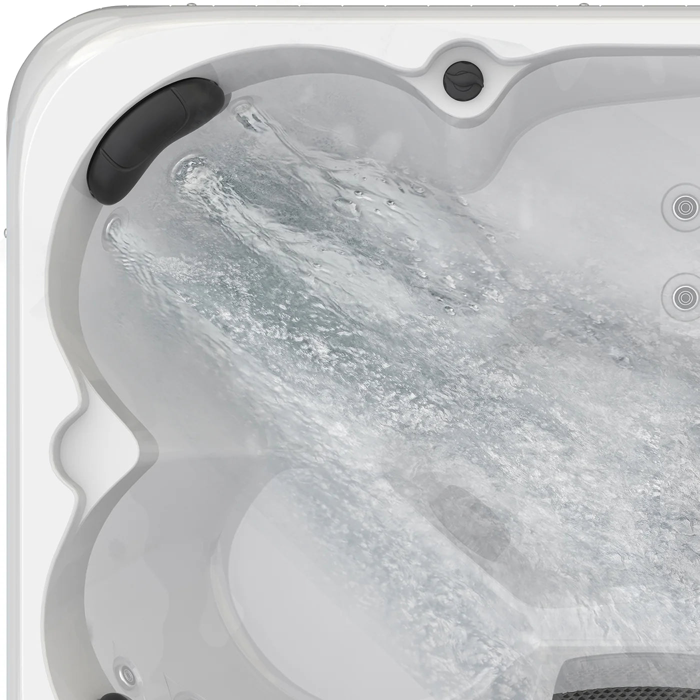 Luxury Freestanding 4-Person Rectangle Outdoor Hot Tub