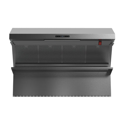 Forno Savona 48-Inch Wall Mount Range Hood, Hybrid Filters, Backsplash Included
