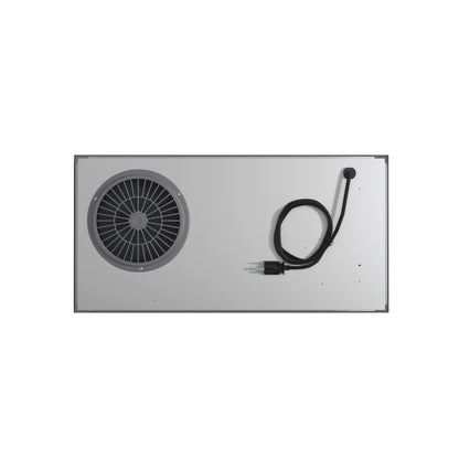 FORNO Giacomo Under Cabinet 22-Inch Insert Range Hood in Stainless Steel, 170 CFM, Aluminum Filter, Energy Efficient